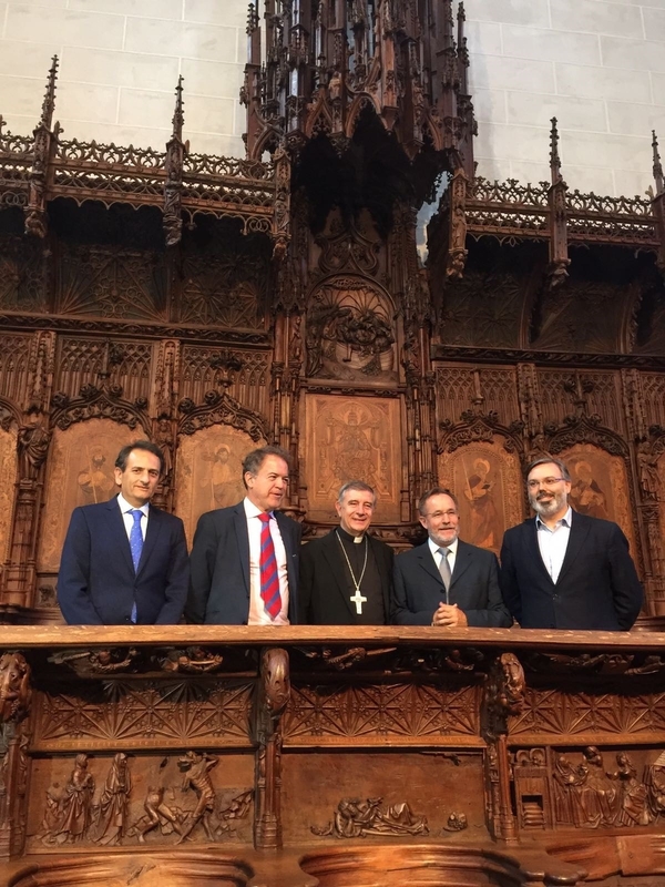 Inaugurada la restauración de la Sillería del Coro de la Catedral de Plasencia tras 16 meses y 363.000 euros invertidos