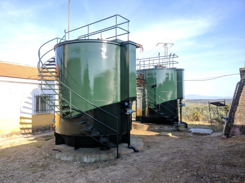 El Ayuntamiento de Palomero invierte 25.000 euros en obras de mejora en la Estación de Tratamiento de Agua Potable 