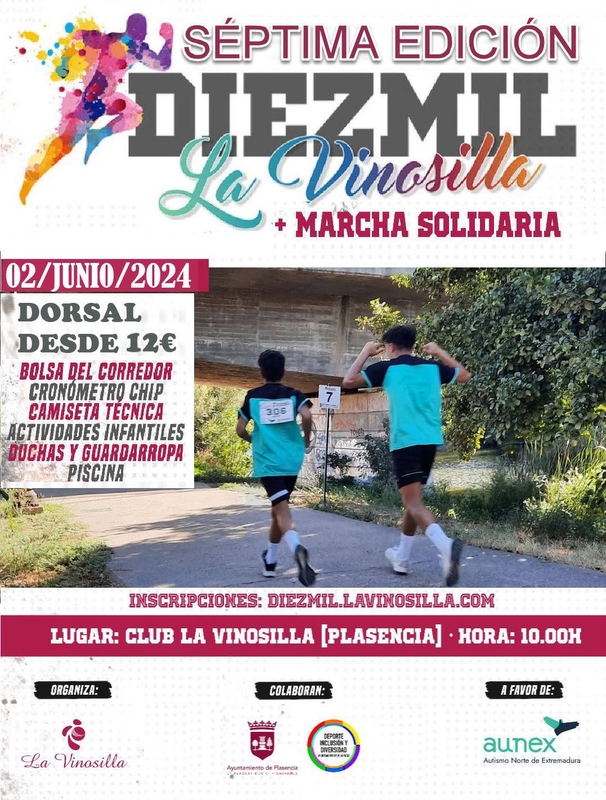 La séptima edición Diezmil de La Vinosilla será el 2 de junio en Plasencia