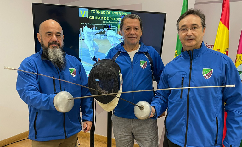 Plasencia acoge el VI Torneo de Esgrima “Ciudad de Plasencia” el próximo 23 de noviembre