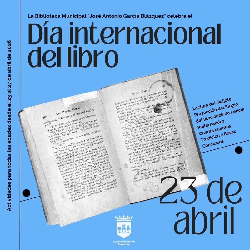 La Biblioteca Municipal “José Antonio García Blázquez” celebra el día del libro con una completa programación cultural