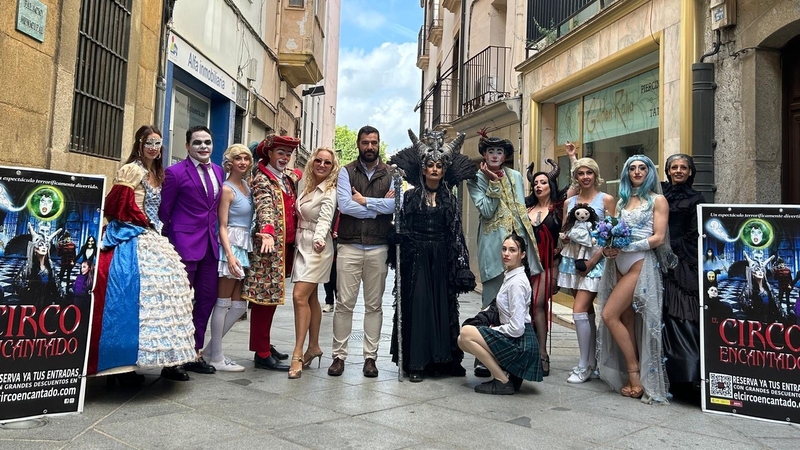El Circo Encantado llega a Plasencia con un espectáculo inmersivo de terror y humor para toda la familia