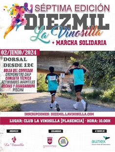 La séptima edición Diezmil de La Vinosilla será el 2 de junio en Plasencia