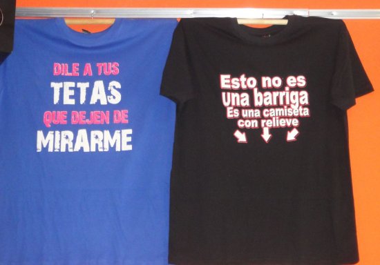 estampación camiseta