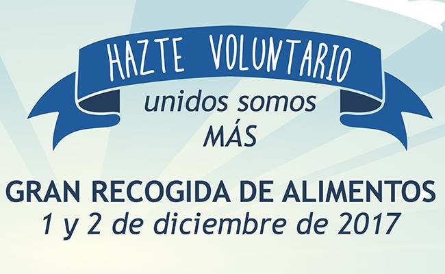 El Banco de Alimentos de Plasencia necesita voluntarios para la recogida de los días 1 y 2 de diciembre