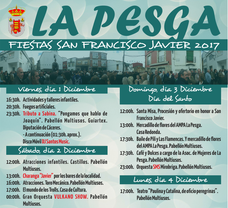 La Pesga celebra otro año más la fiesta en honor a San Francisco Javier