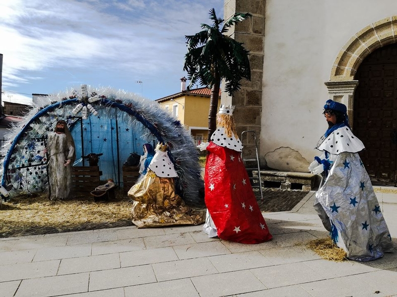 El primer premio del Concurso Navidad en las Calles para Santibañez el Bajo