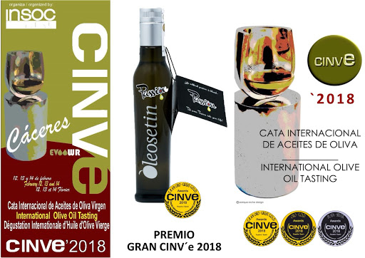 Un aceite de oliva hecho en Marchagaz recibe el máximo galardón de los Premios CINVE