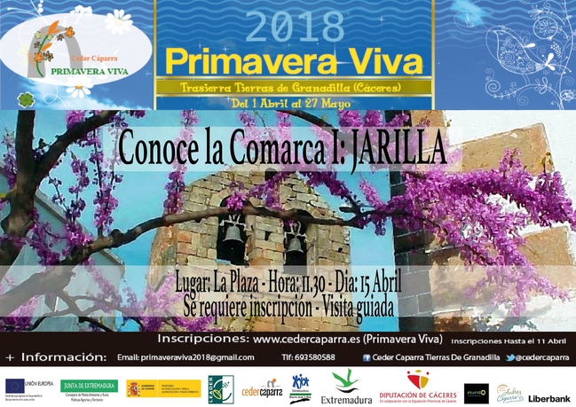 La Primavera Viva de Trasierra Tierras de Granadilla visitará Jarilla