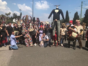 Jarramplas y el Carnaval Hurdano estuvieron presentes en el Festival Internacional de la Máscara Ibérica