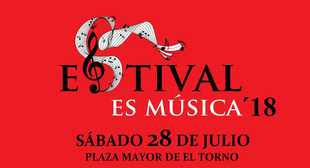 El festival 'Estival es música 18 se celebrará en El Torno el 28 de julio