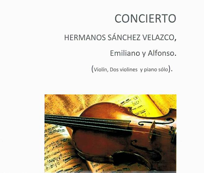 La Casa de Cultura de El torno acoge mañana sábado un concierto de violín y piano