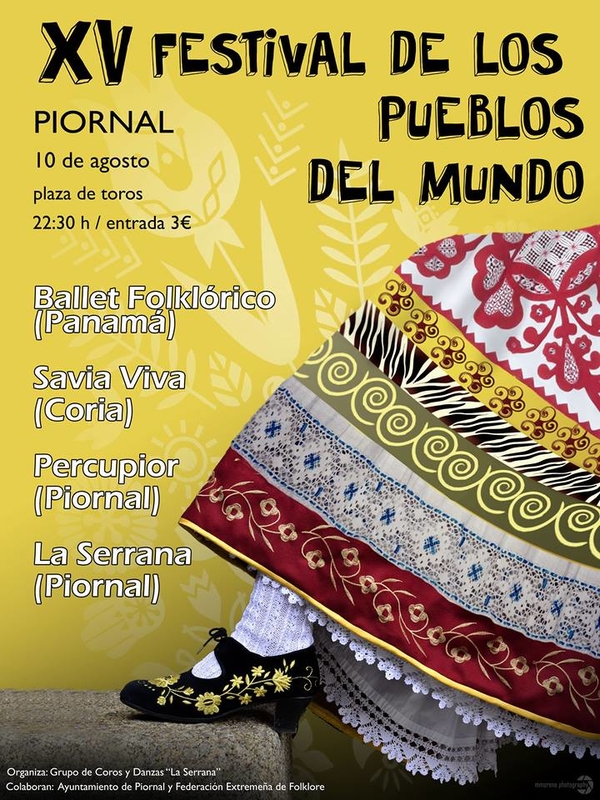 Piornal celebra el XV Festival de los Pueblos del Mundo