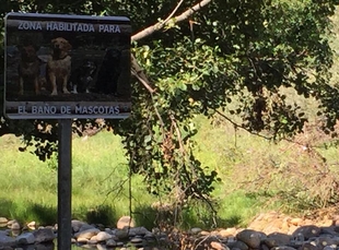 El Ayuntamiento de Navaconcejo habilita parte de su piscina natural para el baño con mascotas