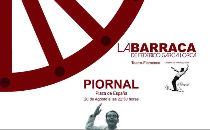 La compañía de arte flamenco Jesús Custodio presenta esta noche en Piornal La Barraca de Federico García Lorca 