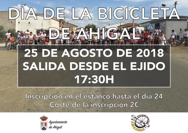 Ahigal celebrará este sábado el Día de la Bicicleta