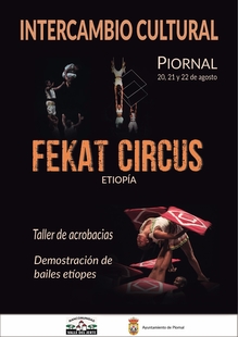 El grupo etíope de artistas circenses 'Fekat Circus' actuará en Piornal
