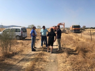 La Junta de Extremadura mejora casi 32 kilómetros de caminos en la zona de concentración parcelaria de Oliva de Plasencia