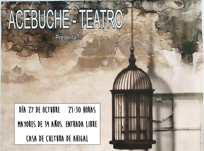 La Red teatro amateur llega el próximo sábado 27 de octubre a Ahigal con la representación de 'La Siega' de Acebuche Teatro