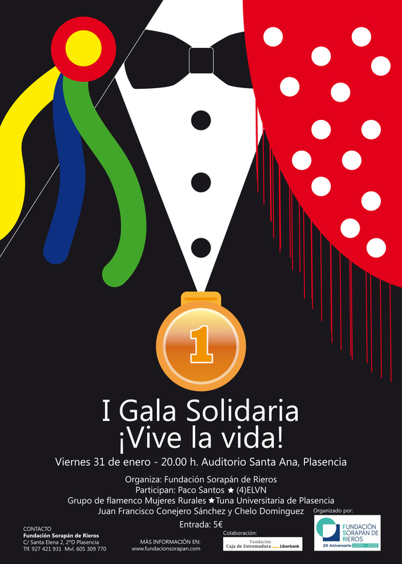 Gala solidaria Vive la vida! por la Fundación Sorapán de Rieros