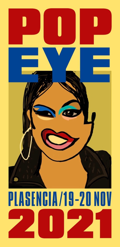 Mariscal y Mariné diseñan el cartel de los Premios Pop Eye 2021