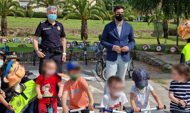 Interior reinicia los talleres de educación vial para escolares en el parque de tráfico