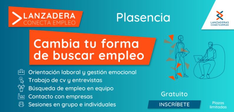  2022 Últimos días para que personas en desempleo se apunten a la nueva Lanzadera Conecta Empleo en Plasencia