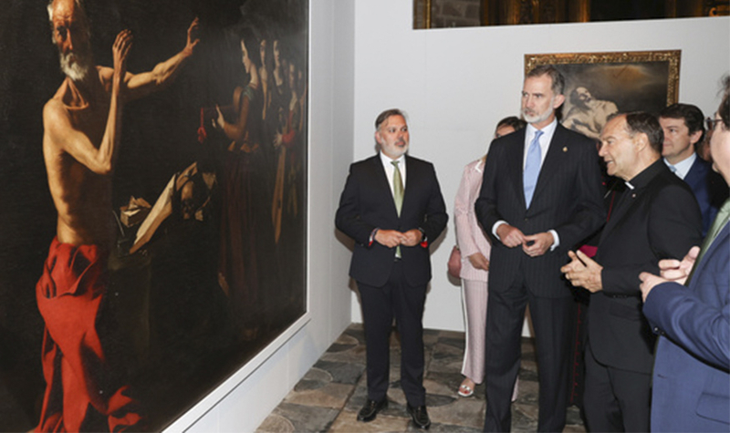 El Rey Felipe VI inaugura las Edades del Hombre en las Catedrales de Plasencia
