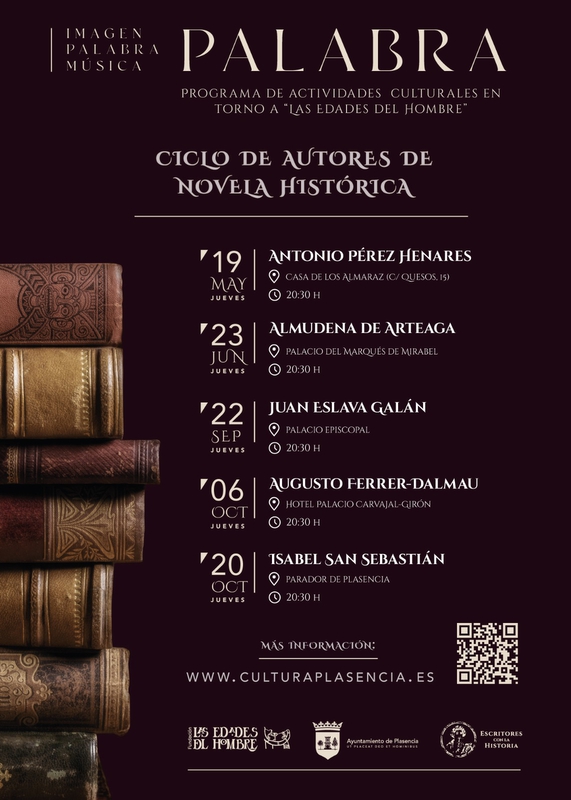 Vuelve el Ciclo de Autores de Novela Histórica con Juan Eslava