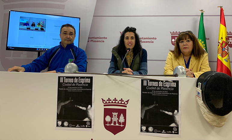 El 27 de noviembre se celebrará el III Torneo de Esgrima Ciudad de Plasencia