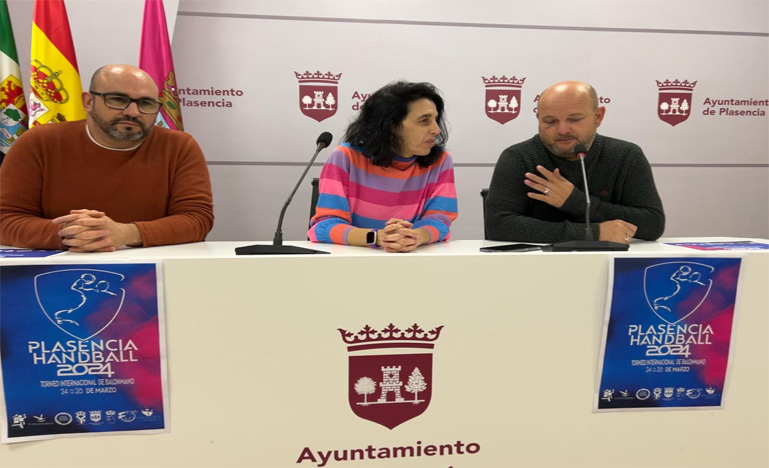 Plasencia acoge El Torneo Internacional de Balonmano del 24 al 26 de marzo con la participación de más de 1.000 jóvenes