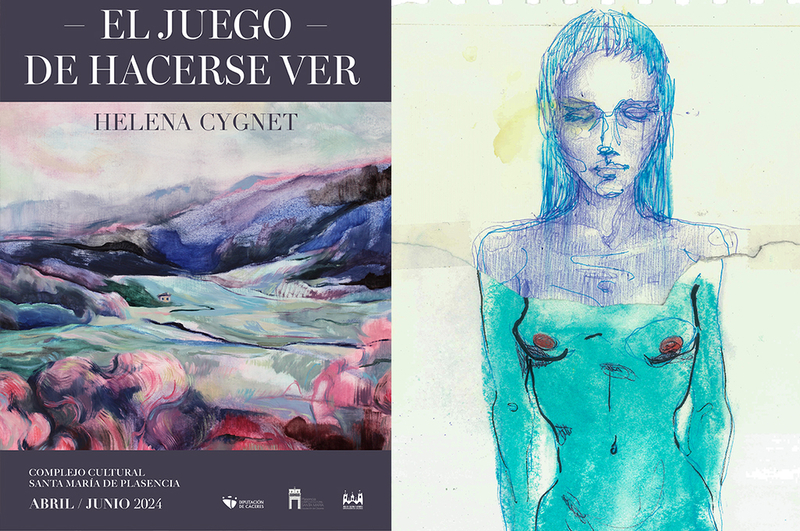 “El juego de hacerse ver” de la artista Helena Cygnet, nueva exposición en el Complejo Cultural Santa María de Plasencia