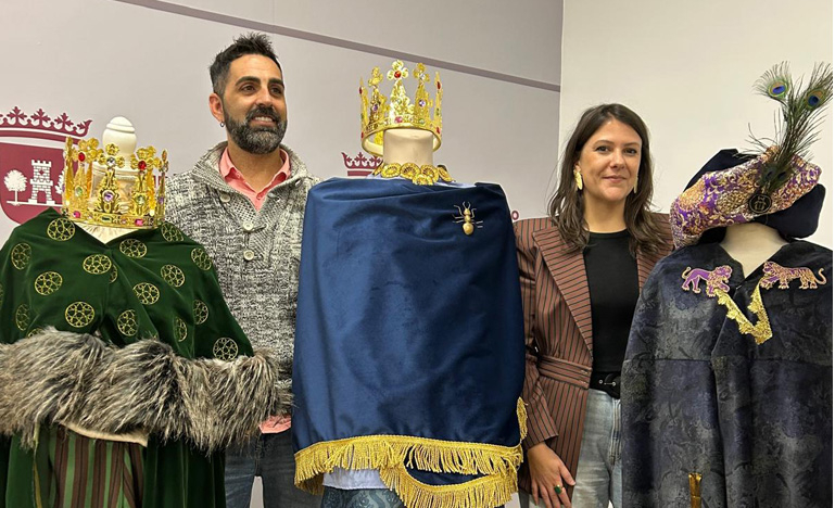 Los Reyes Magos contarán con nuevos trajes diseñados con la identidad de la ciudad