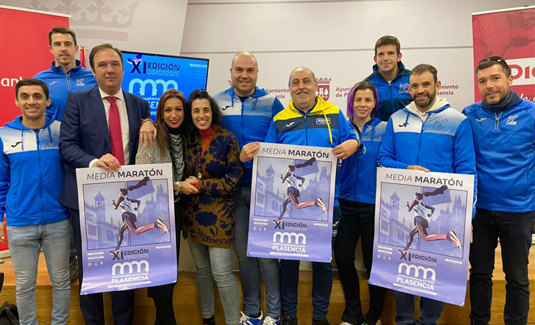 La Undécima Media Maratón de Plasencia se celebra el 2 de febrero