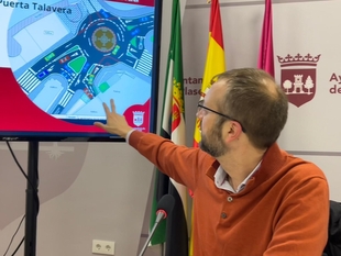 El Ayuntamiento de Plasencia avanza en la creación de una rotonda en la Puerta de Talavera