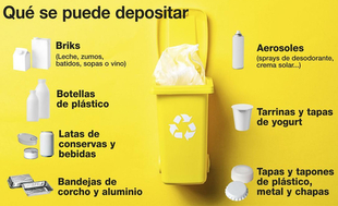 La campaña “Acierta con el amarillo” llega a Plasencia con el objetivo de enseñar a recilar