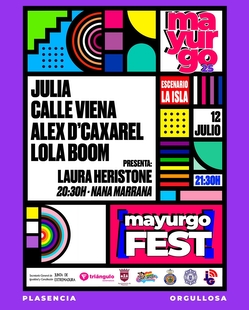 La Isla acoge este sábado el Mayurgo Fest, el Orgullo inclusivo de Plasencia