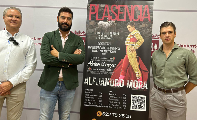 Alejandro Mora se cita con la historia de los Festejos Taurinos del Martes Mayor