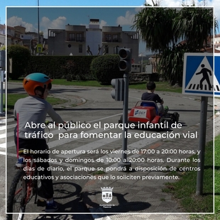El Parque Infantil de Tráfico abre al público para fomentar la educación vial desde la infancia