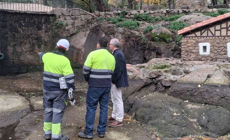 El Ayuntamiento de Plasencia avanza en la mejora integral del Parque de Los Pinos
