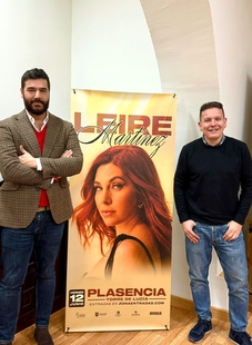 Plasencia presenta el concierto de Leire Martínez para el viernes de Feria
