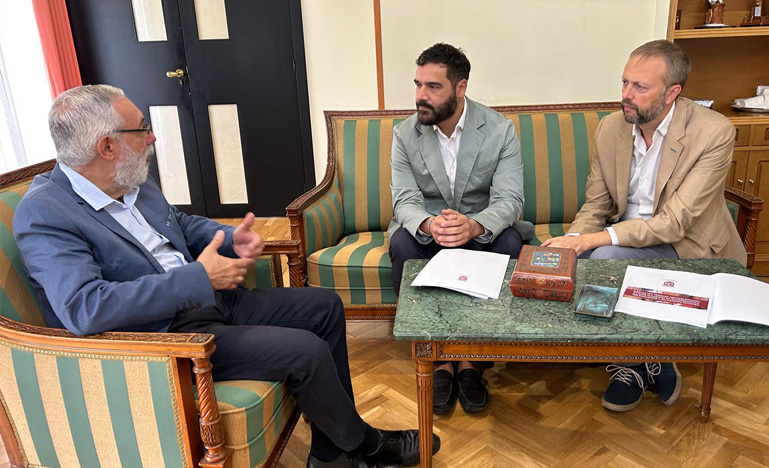 El alcalde de Plasencia y el subdelegado del Gobierno se reúnen para abordar proyectos clave en infraestructuras, seguridad y patrimonio